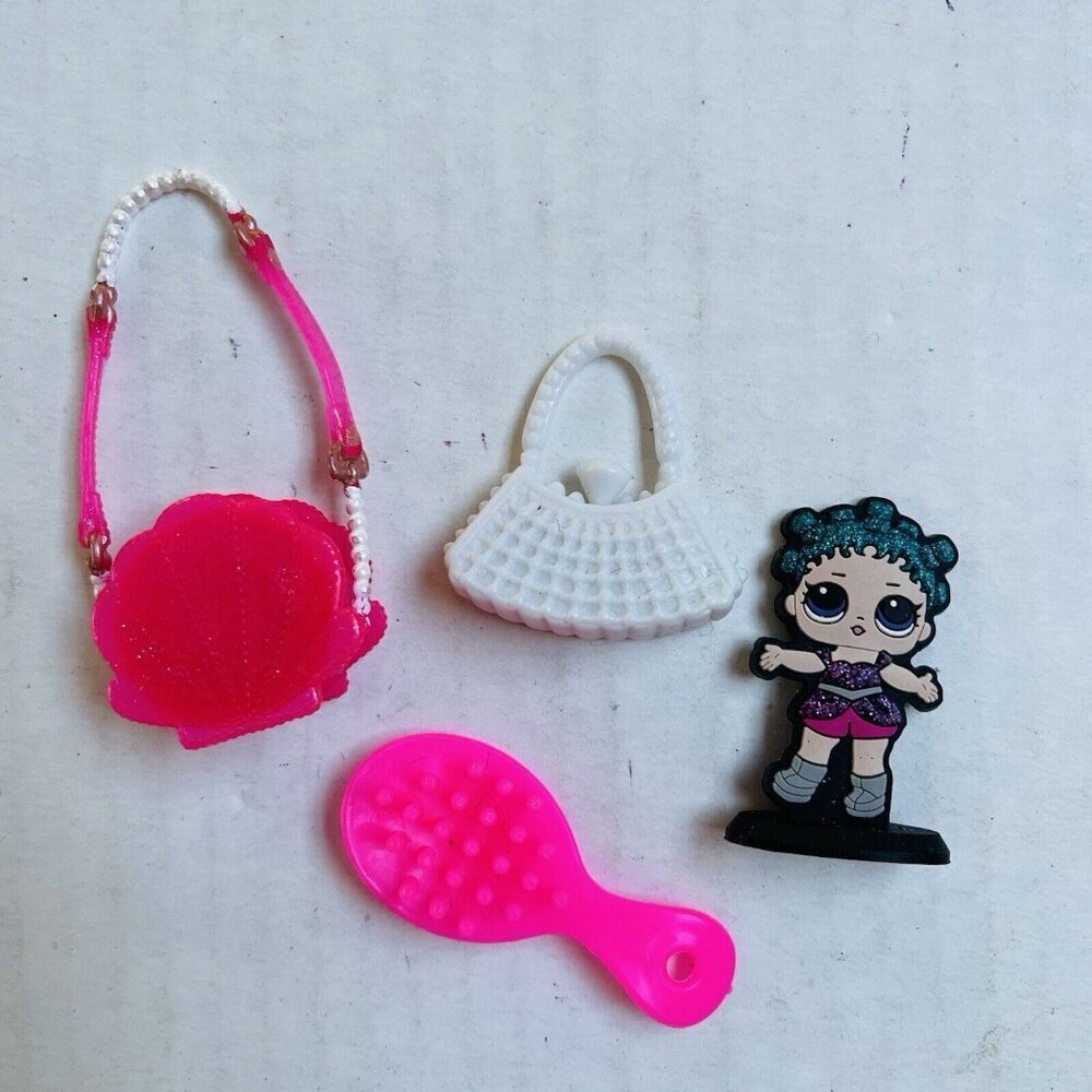 Mixed Lot of 4 Pink Bags Brush LOL Surprise‎ Mini Stand up Flat